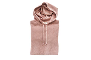 Men's Recycled Blend Waffle Pullover Hoodie (Mauve)