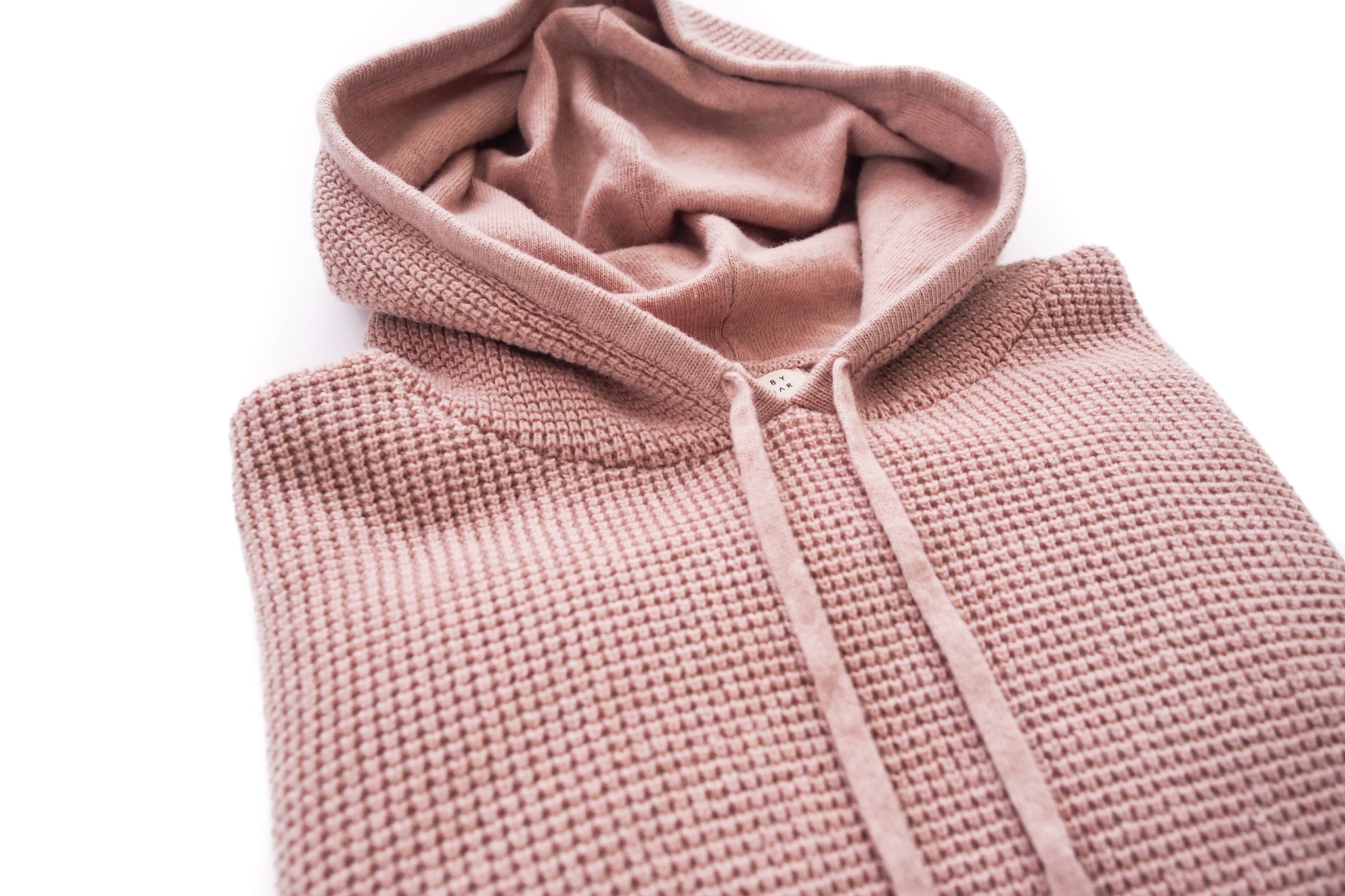 Men's Recycled Blend Waffle Pullover Hoodie (Mauve) – CANDY&CAVIAR