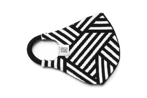 CANDY&CAVIAR x Donald Robertson Jacquard Knit Mask (Black/White)