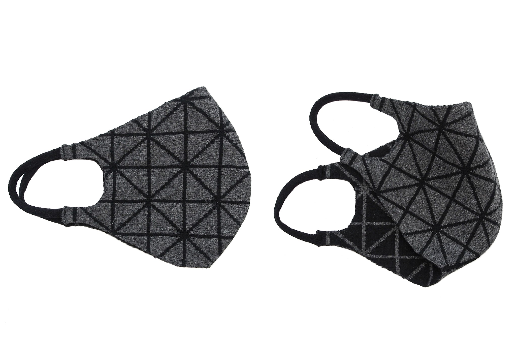 Geometric Reversible Jacquard Knit Mask (3 Pack Bundle)